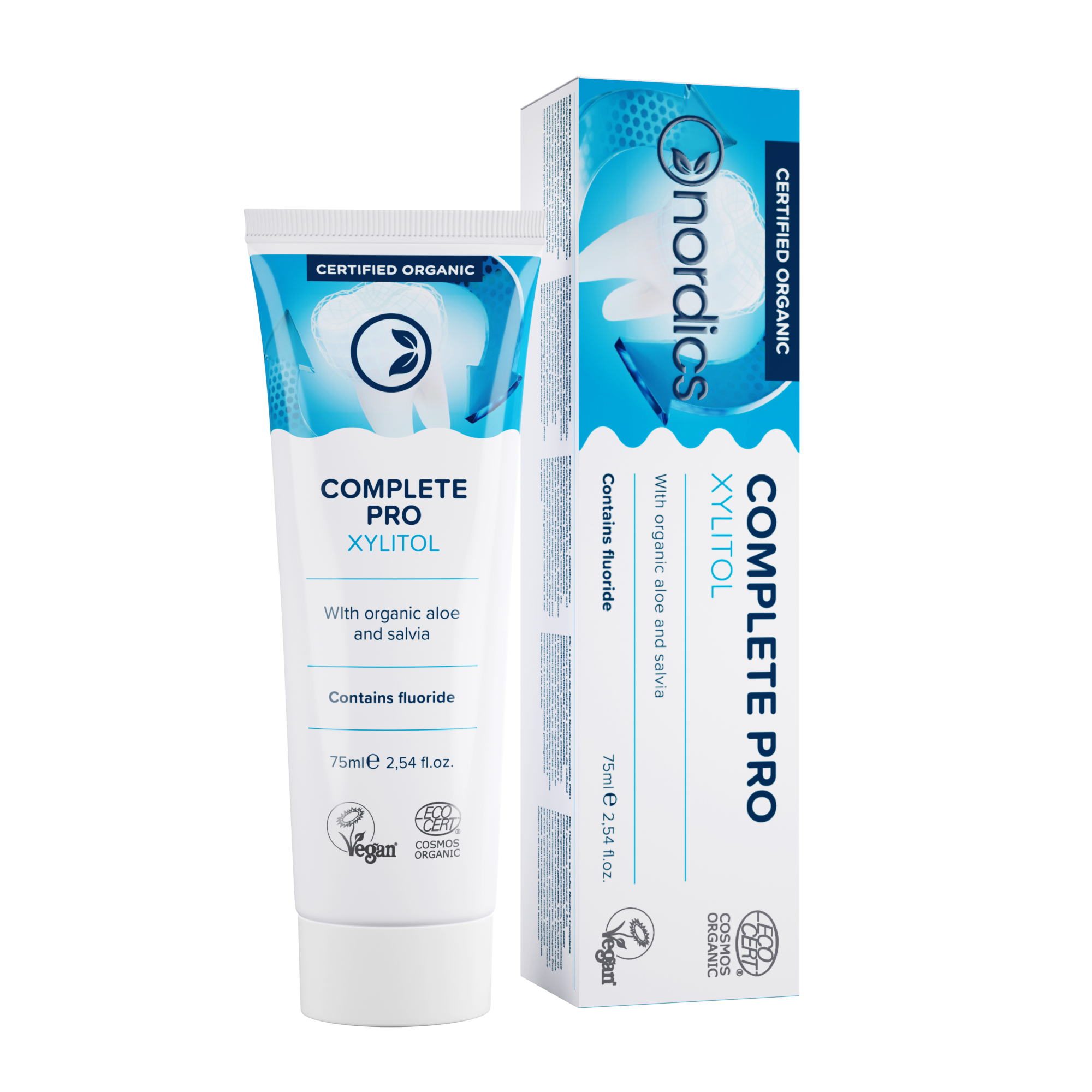 Nordics Complete Pro Био паста за зъби х 75 ml